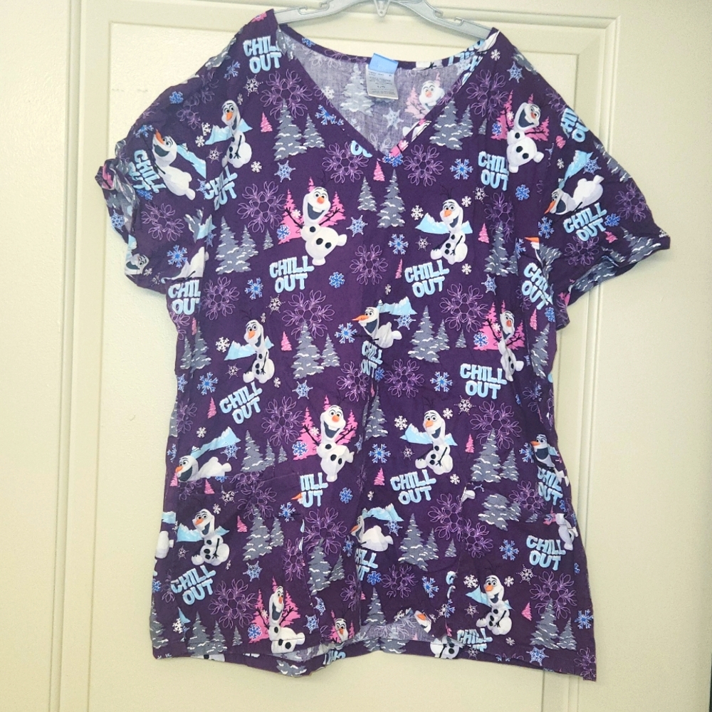 Disney's Frozen Scrub top